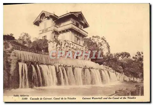 Cartes postales Cascade de Gairaut Canal de la Vesubie