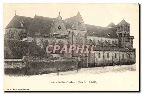 Cartes postales Abbaye de Souvigny Cote