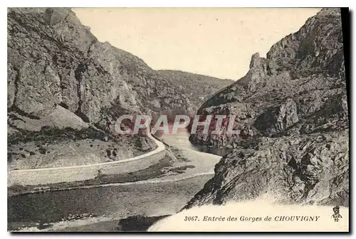 Ansichtskarte AK Entree des Gorges de Chouvigny