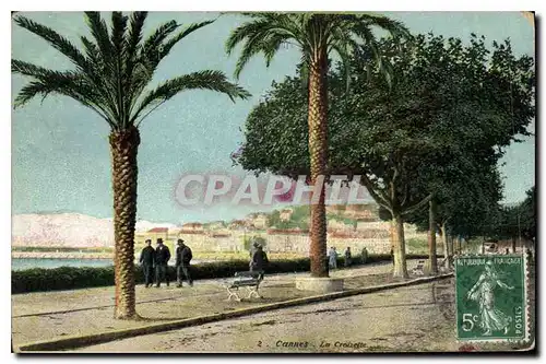 Cartes postales Cannes La Croisette