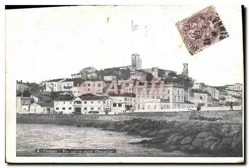 Cartes postales Cannes Vue sur le Mont Chevalier