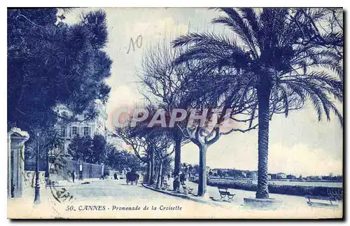 Cartes postales Cannes Promenade de la Croisette