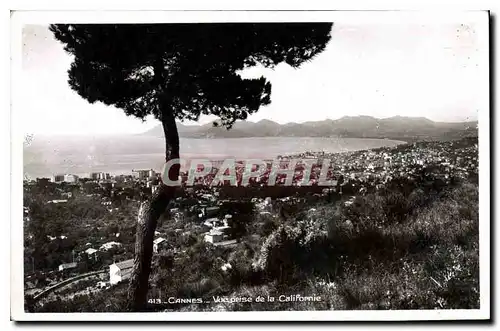 Cartes postales Cannes Vue prise de la Californie