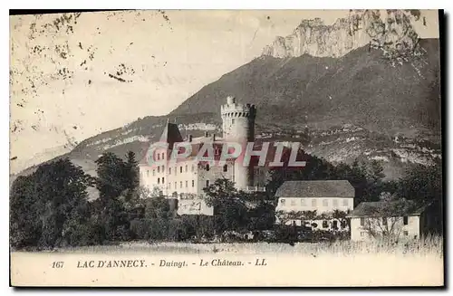 Cartes postales Lac d'Annecy Duingt Le Chateau