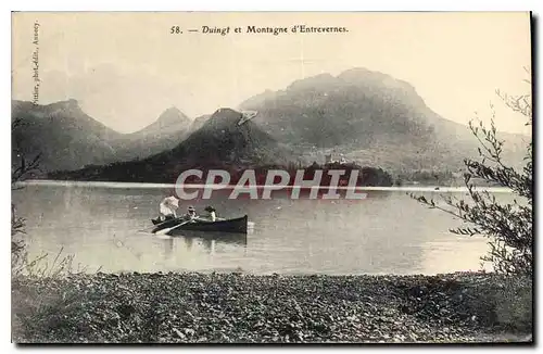 Cartes postales Duingt et Montagne d'Entrevernes