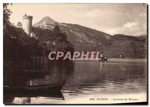 Cartes postales Duingt Arrivee du Bateau