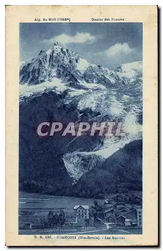 Cartes postales Chamonix Hte Savoie Les Bossons