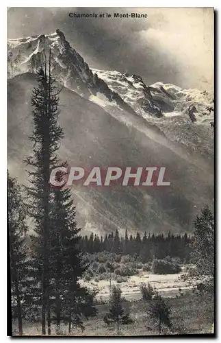 Cartes postales Chamonix et le Mont Blanc