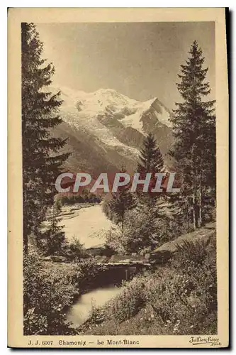 Cartes postales Chamonix Mont Blanc