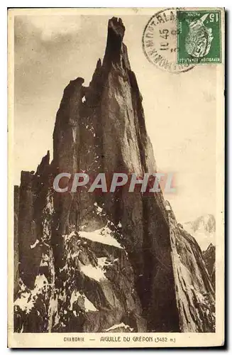 Ansichtskarte AK Chamonix Aiguille du Grepon