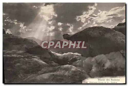 Cartes postales Glacier des Bossons