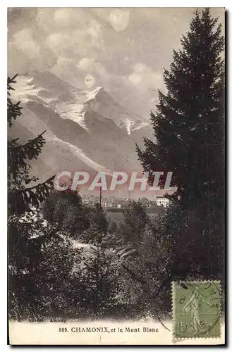 Cartes postales Chamonix et le Mont Blanc