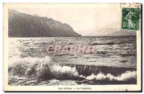 Cartes postales Lac Leman La Vaudaire