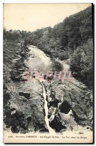 Cartes postales Environs d'Annecy Les Gorges du Fier