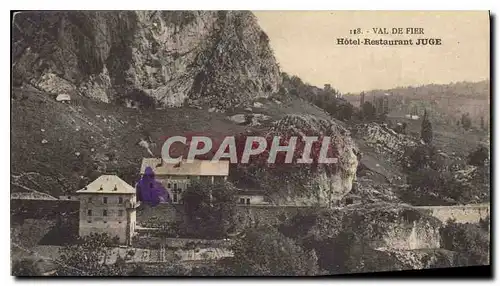 Cartes postales Val de Fier Hotel Restaurant Juge