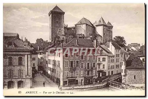 Cartes postales Annecy Vue sur le Chateau