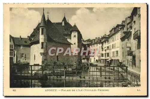 Cartes postales Annecy Palais de l'lle Vieilles Prisons