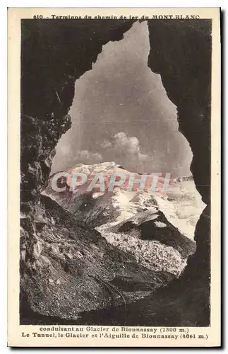 Cartes postales Terminus du chemin de fer du Mont Blanc