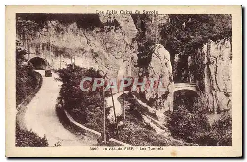 Ansichtskarte AK Les Jolins Coins de Savoie Le Val de Fier Les Tunnels