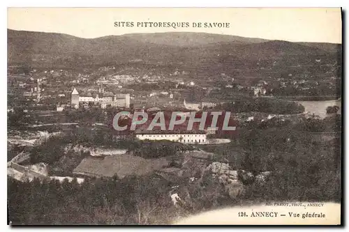 Cartes postales Annecy Vue generale