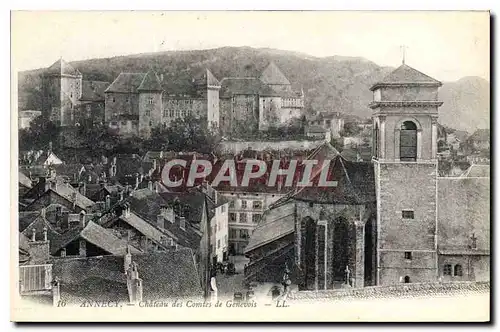 Cartes postales Annecy Chateau des Comtes de Genevois