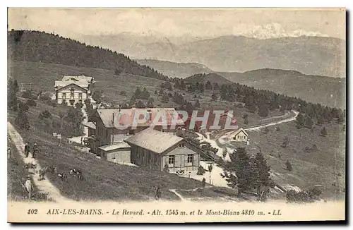 Cartes postales Aix les Bains Le Revard