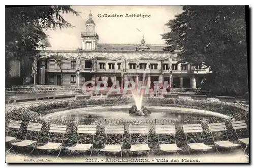 Cartes postales Aix les Bains Villa des Fleurs