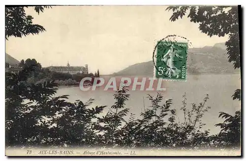 Cartes postales Aix les Bains Abbaye d'Hautecombe