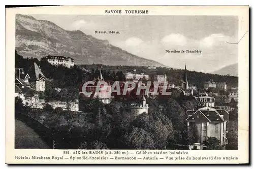 Cartes postales Aix les Bains Celebre station balneuire