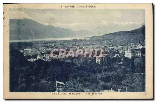 Cartes postales Aix les Bains Vue generale