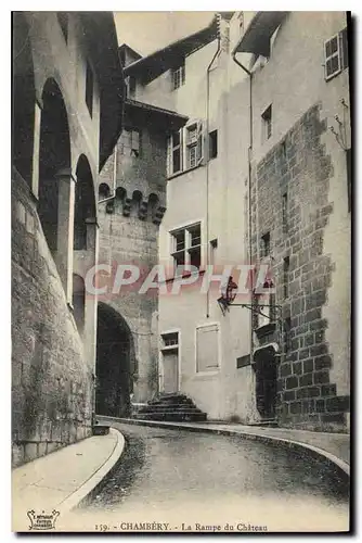 Cartes postales Chambery La Rampe du Chateau