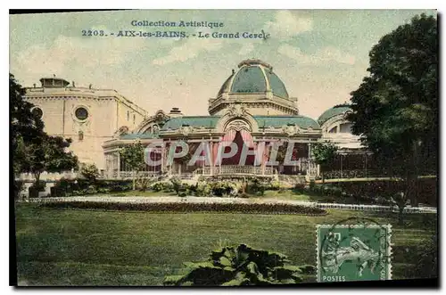 Cartes postales Aix les Bains Le Grand Cercle