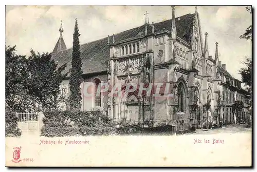 Cartes postales Abbaye de Hautecombe Aix les Bains