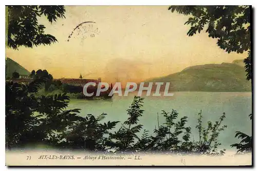 Cartes postales Aix les Bains Abbaye d'Hautecombe