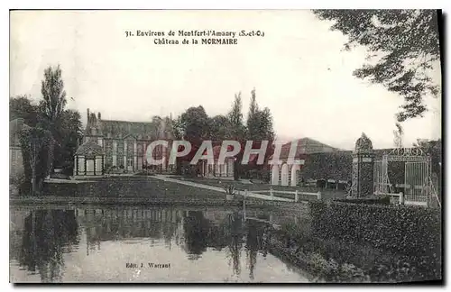 Cartes postales Environs de Montfort l'Amaury S et O Chateau de la Mormaire