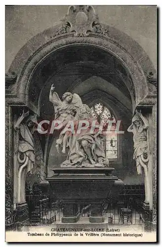 Cartes postales Chateauneuf sur Loire Loiret Tombeau de Phelypeaux de la Vrillere