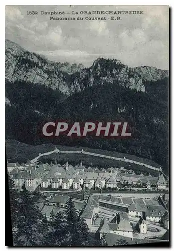 Cartes postales Dauphine Le Grand Chartreuse Panorama du Couvent