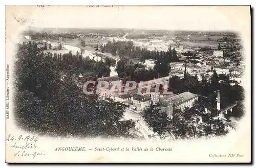 Cartes postales Angouleme Saint Cybard et la Vallee de la Charente