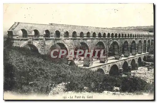 Cartes postales Le Pont du Gard