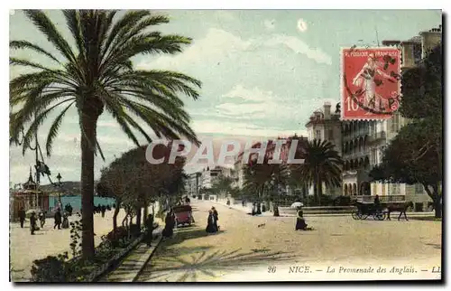 Cartes postales Nice La Promenade des Anglais