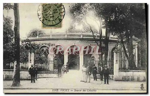 Cartes postales Vichy Source des Celestins
