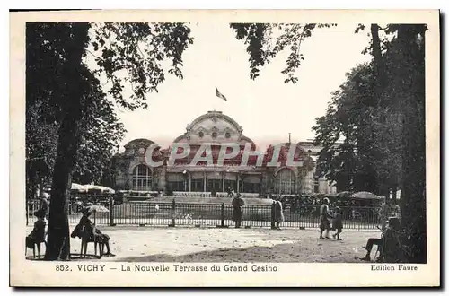 Ansichtskarte AK Vichy La Nouvelle Terrasse du Grand Casino