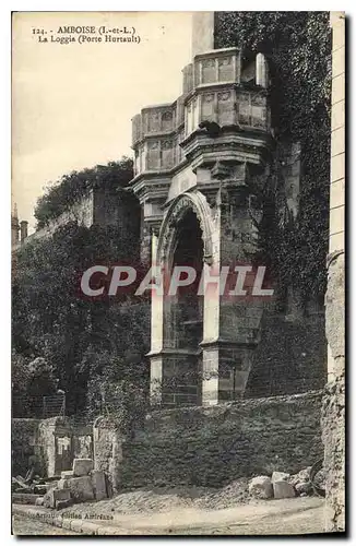 Cartes postales Amboise L et L La Loggia Porte Hurtault