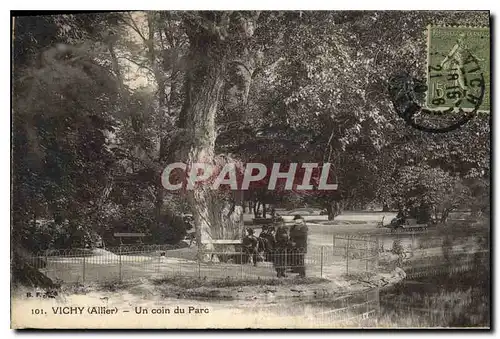 Cartes postales Vichy Allier Un coin du Parc