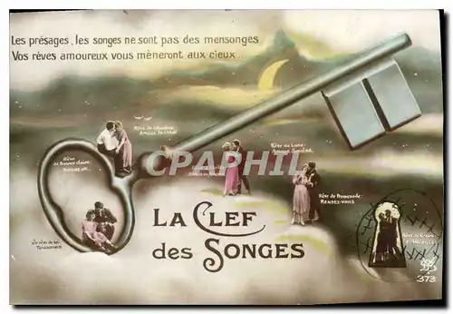 Cartes postales La Clef des Songes