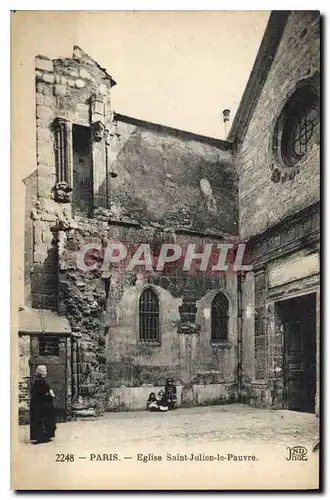 Ansichtskarte AK Paris Eglise Saint Julien le Pauvre