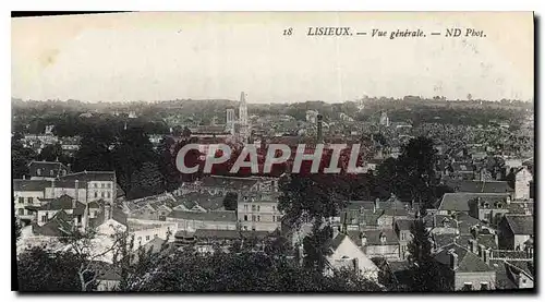 Cartes postales Lisieux Vue generale