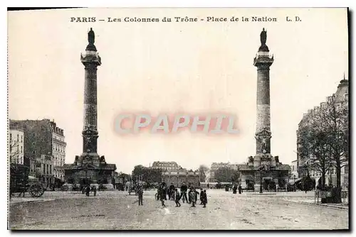 Ansichtskarte AK Paris Les Colonnes du Trone