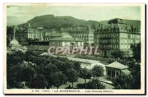 Cartes postales La Bourboule Les Grands Hotels