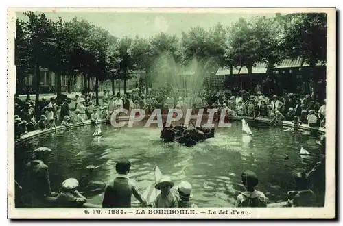 Cartes postales La Bourboule Le Jet d'eau